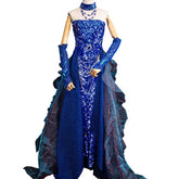Dragon King Ao Run Cos Mermaid Tail Sparkling Debutante Gown Princess Costume - Chinese Mythology Cosplay - Halloweez